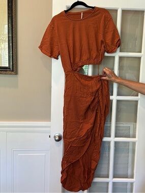 Free People Dress/wrap skirt + top